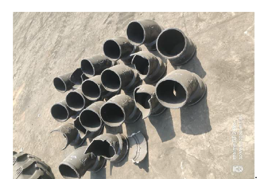 Disposal of CI Pipes & Fittings   on "as where is basis"
