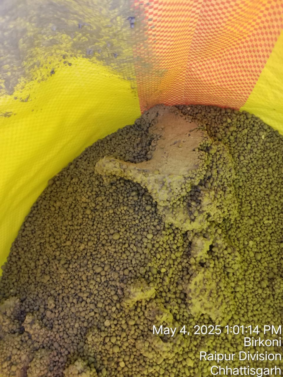 Disposal of Wet Affected Single Super Phosphate Granule on "as where is basis"