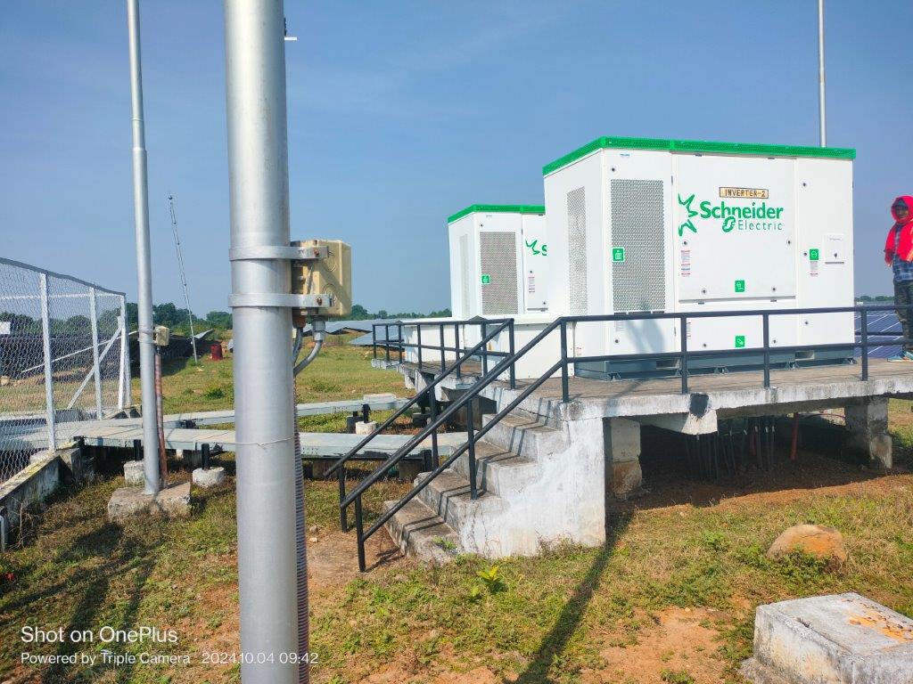 Disposal of Breakdown damage of solar inverter ''as is where is basis''