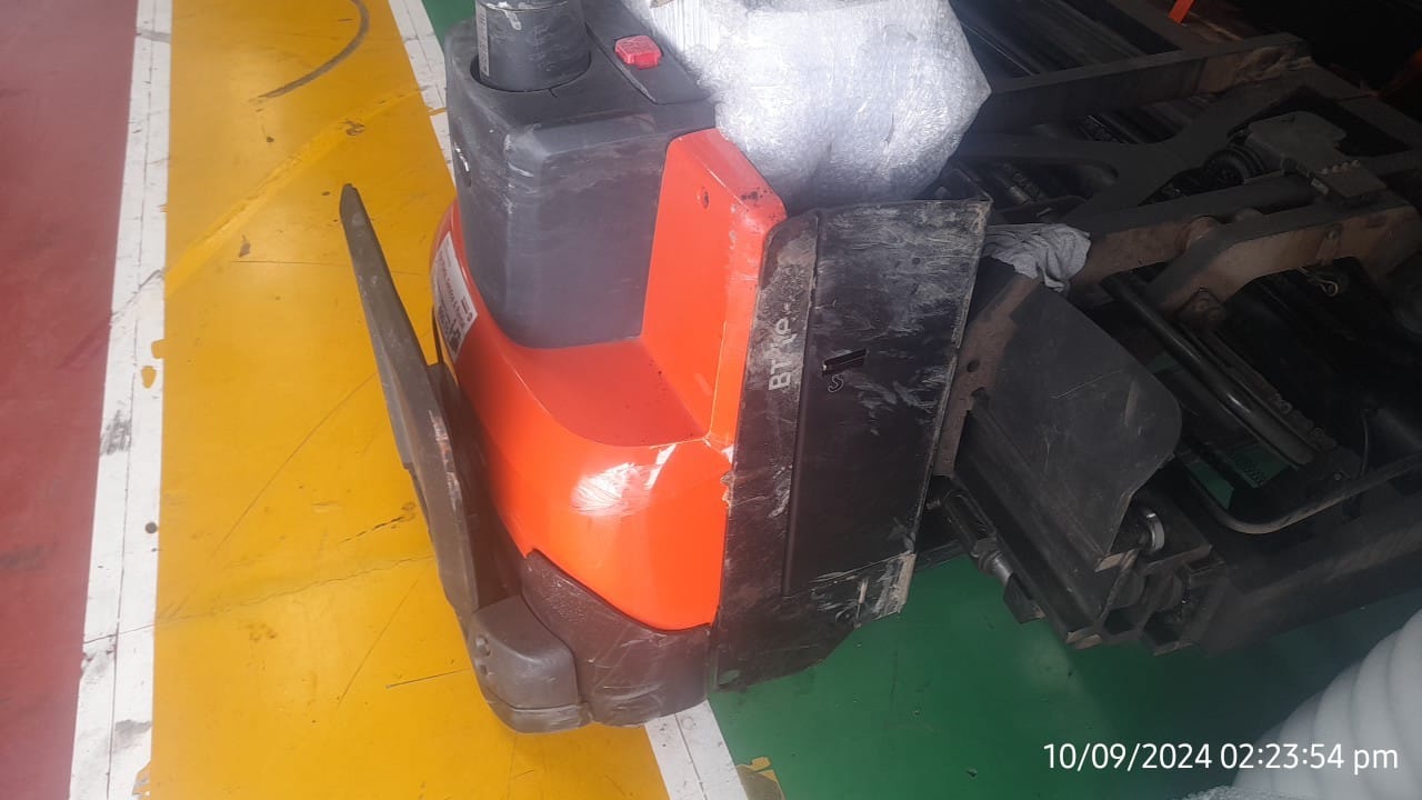 Disposal of damaged Powered Pallet truck  on "as is where is basis"