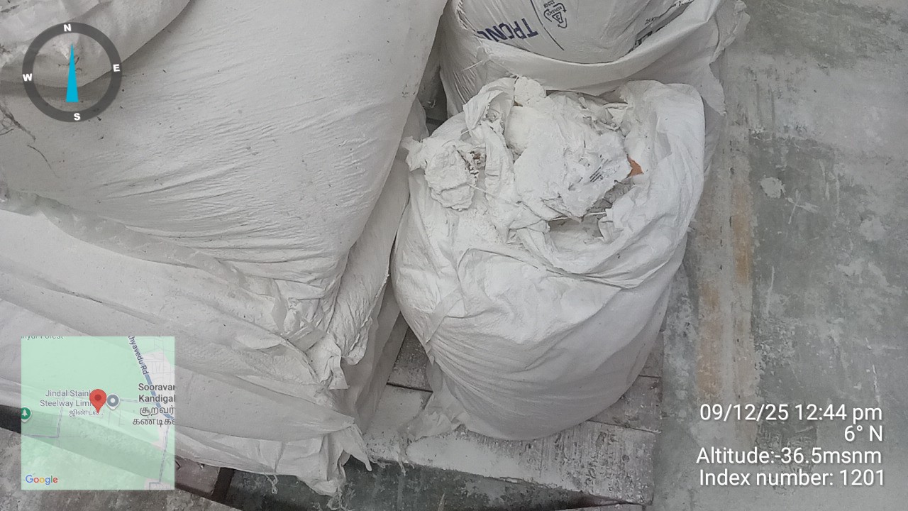 Disposal of water affected Titanium Dioxide Rutile on "as is where is basis"