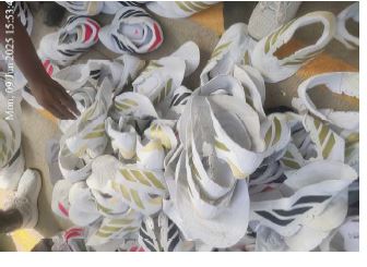 Disposal of Fire Affected Raw Material of Shoes on "as is where is basis"