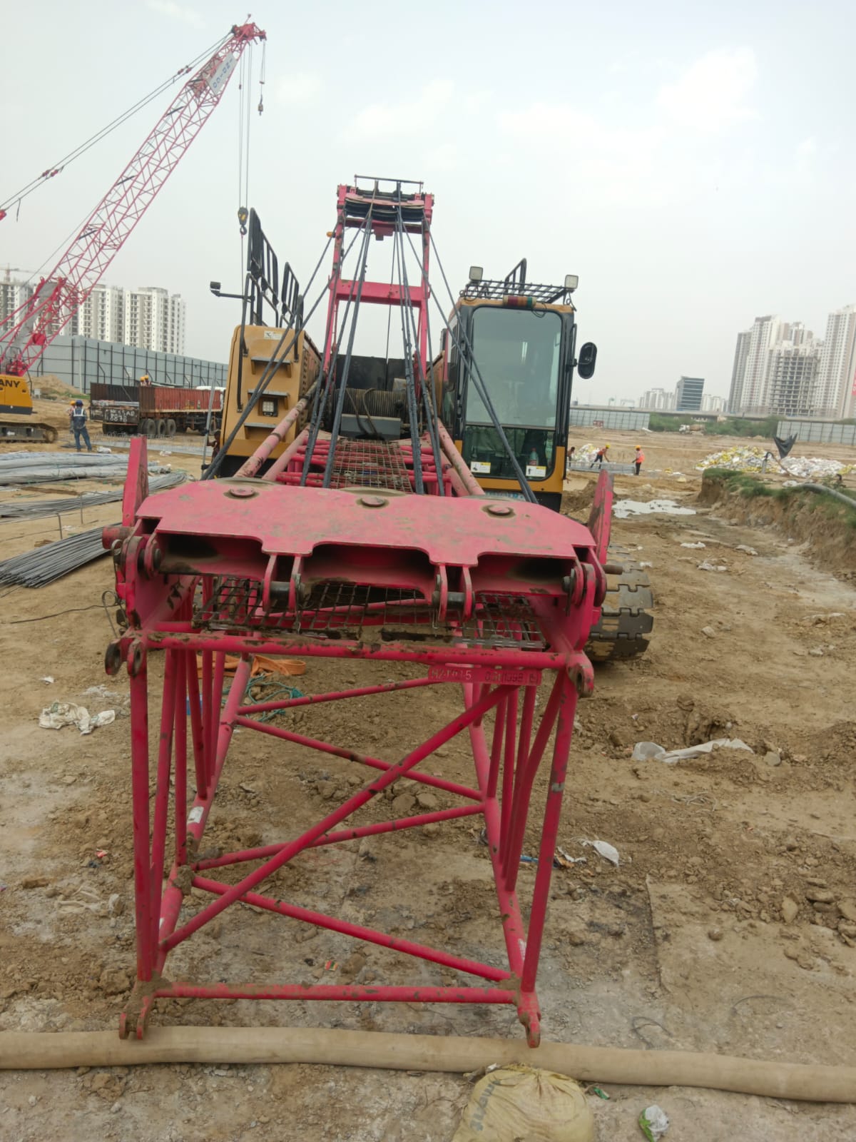 Disposal of damaged Boom Section of SANY Crawler Crane  on "as is where is basis"