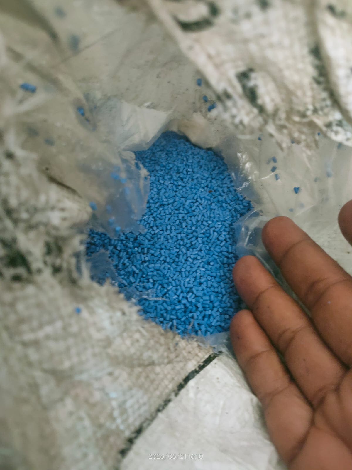 Disposal of PVC Mastebatch on "as where is basis"