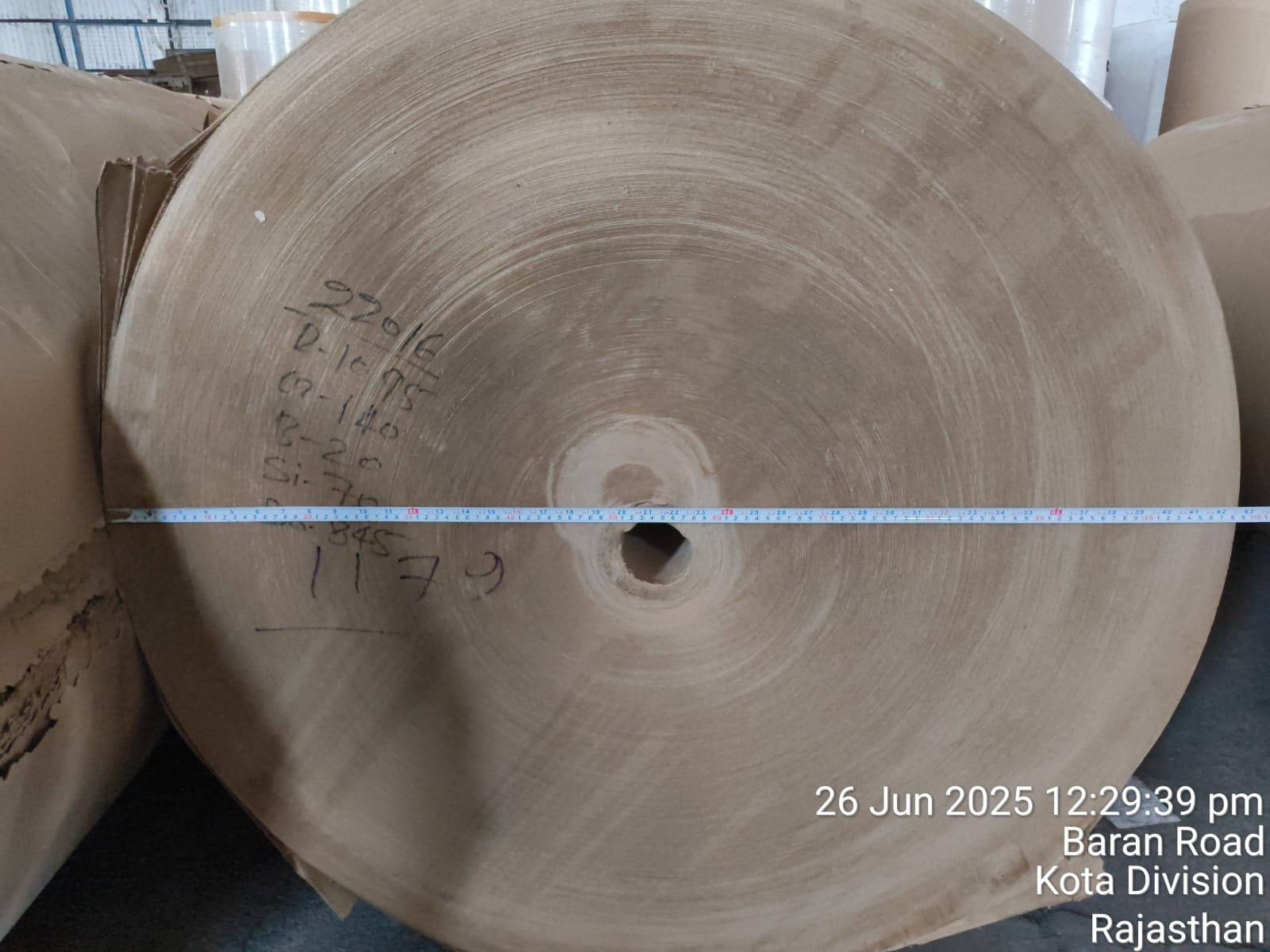 Disposal of water affected Kraft Paper on "as is where is basis"