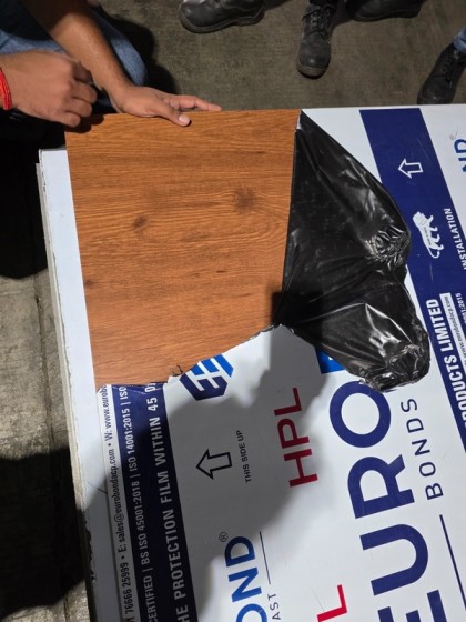 E- Auction of damaged Aluminium Coil and ACP sheets
