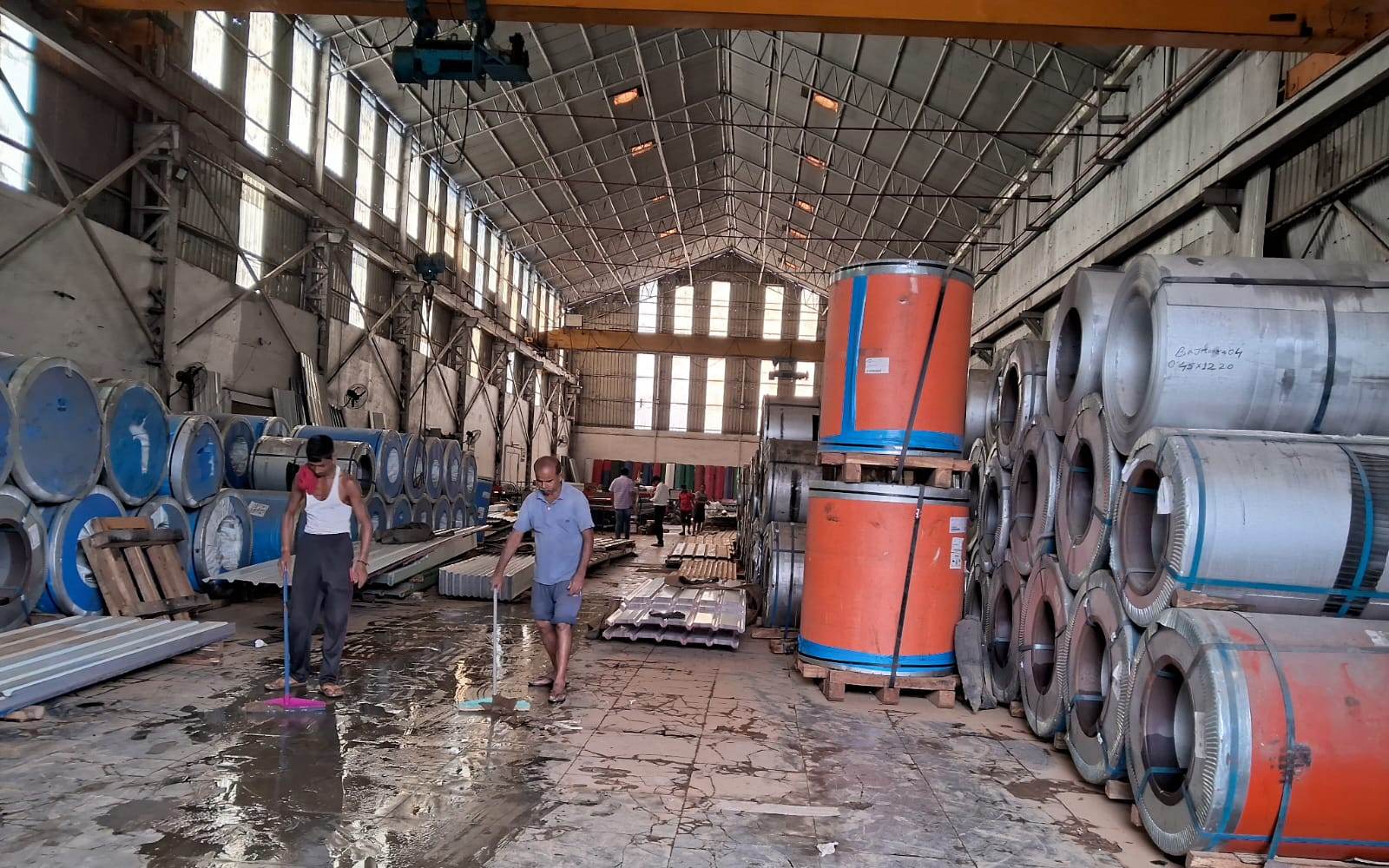 Disposal of 1527 MT flood affected GC Sheet, Coil and other materials on “as is where is basis”