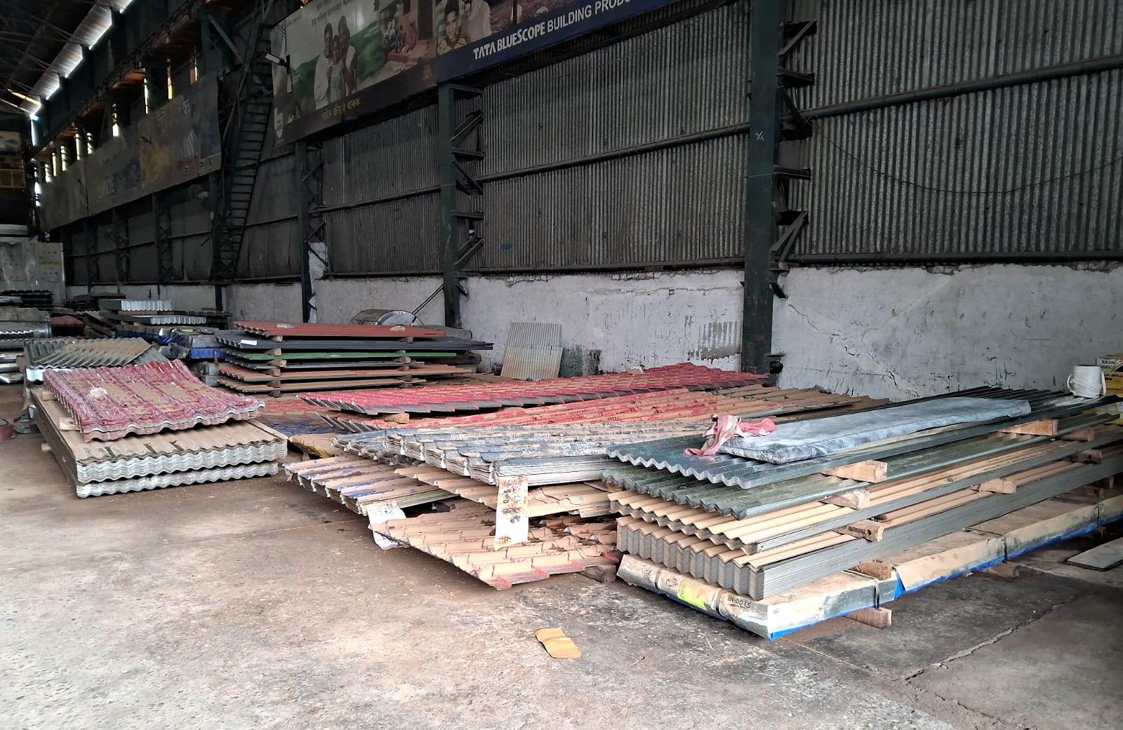 Disposal of 650 MT flood affected GC Sheet, Coil and other materials on “as is where is basis”