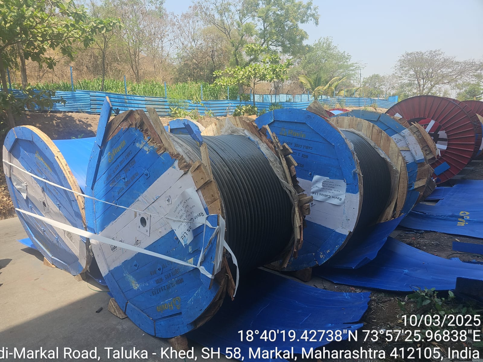 Disposal of Transit affected Cable Drums  on "as is where is basis"