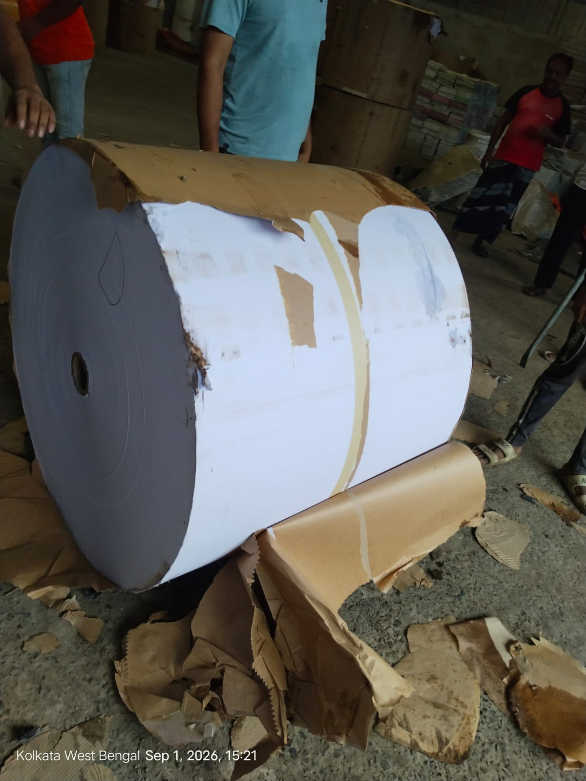 E- Auction of damaged Maplitho Printing paper  on “as is where is basis”