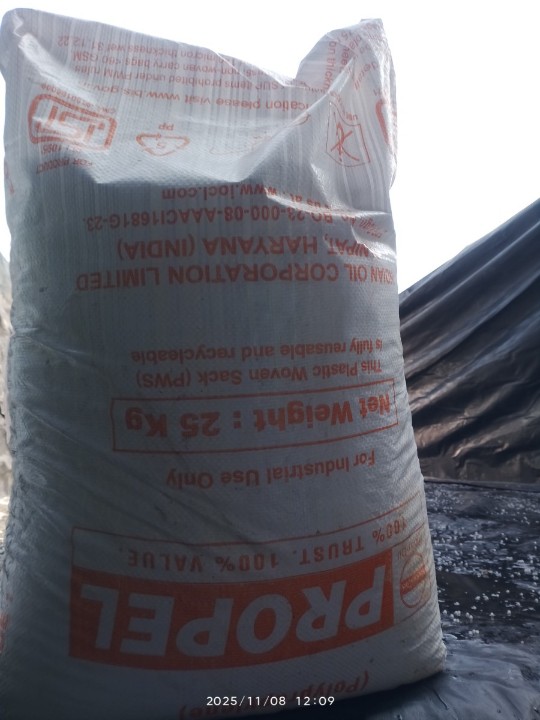 Disposal of Wet Affected Plastic Granules on "as where is basis"