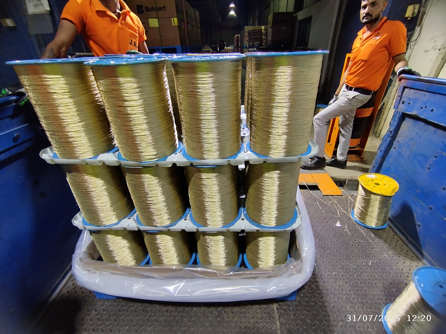 Disposal of damaged Brass Coated Steel Cords on "as is where is basis"