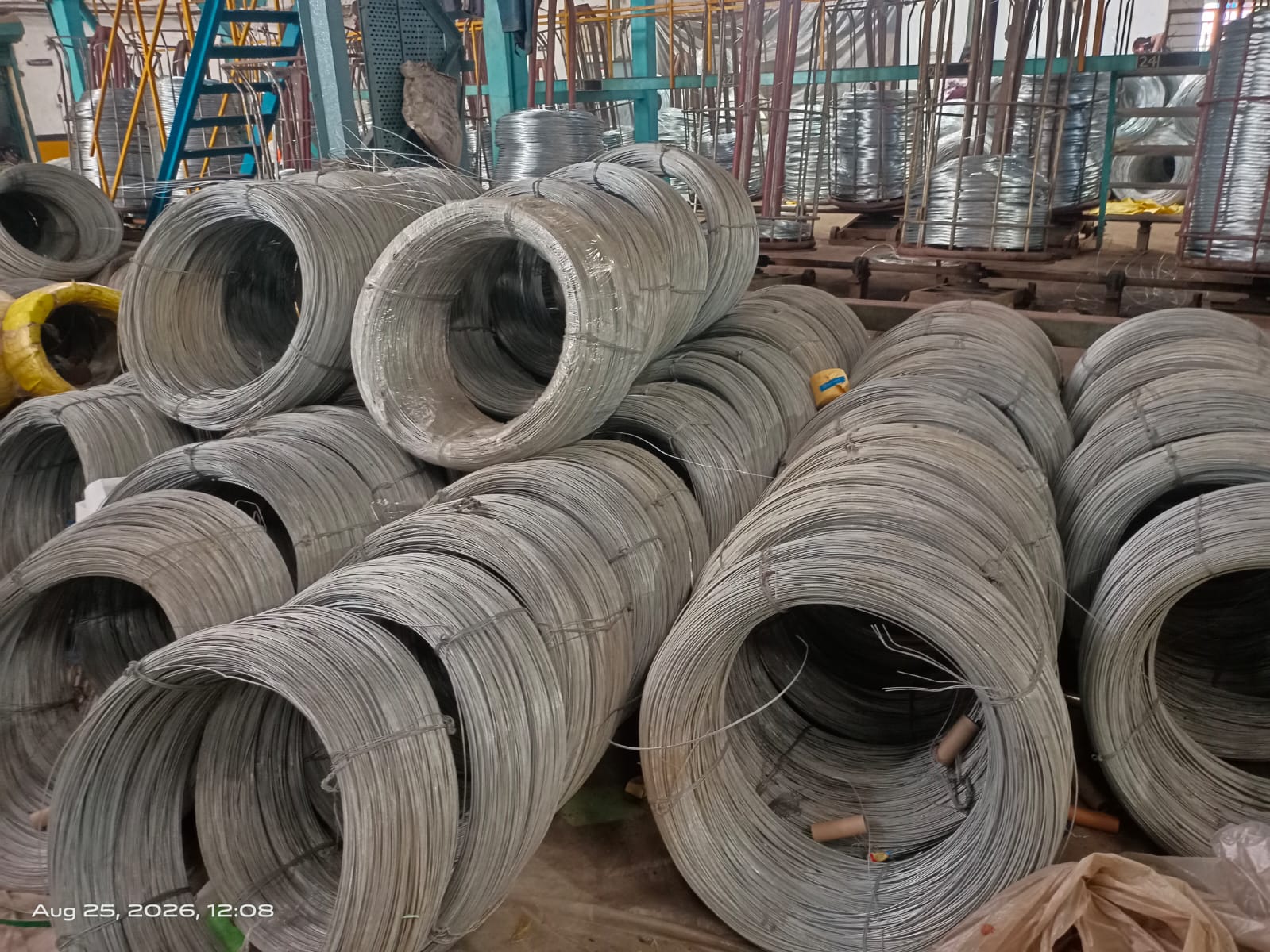 E- Auction of damaged Wire Coils