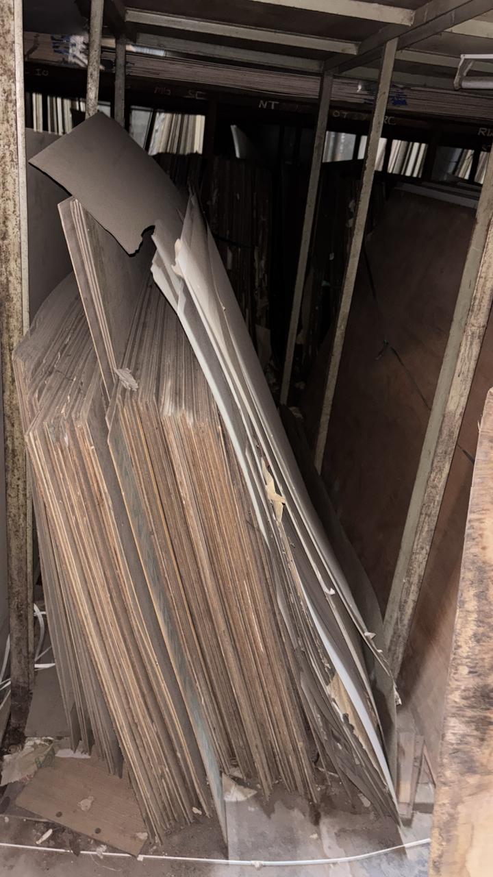 E- Auction of damaged Plywood, Laminate and other Materials  on “as is where is basis”
